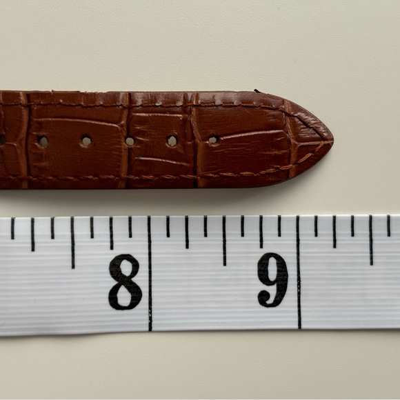 SOLD Joan Rivers Classics — Brown Watch with Rhinestones - Picture 13 of 14